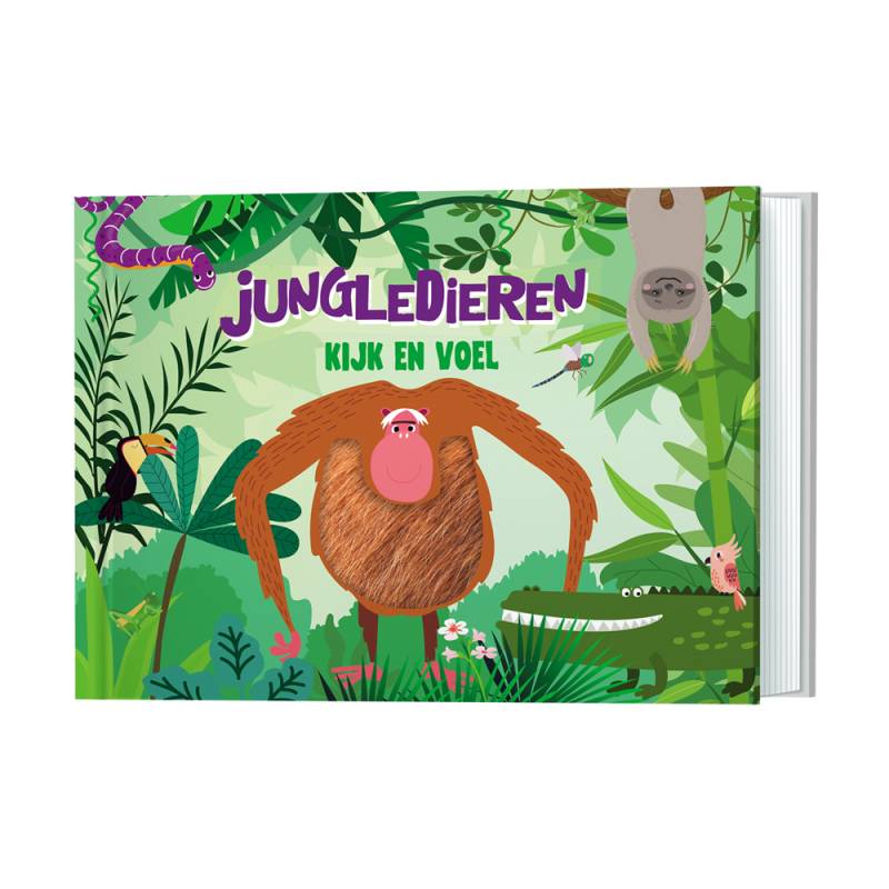Lantaarn - Kijk en voel - Jungledieren von Lantaarn