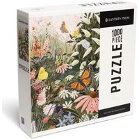Butterfly Garden - Pastel - 1000 Piece Puzzle von Lantern Press, Incorporated, Publishers