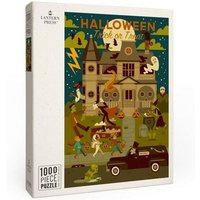 Halloween - Geometric - Trick or Treat - 1000 Piece Puzzle Halloween - Geometric - Trick or Treat - 1000 Piece Puzzle von Lantern Press, Incorporated, Publis
