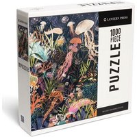 Luminescent World - Jellyfish - 1000 Piece Puzzle von Lantern Press, Incorporated, Publishers
