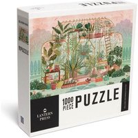 Verdant Greenhouse - 1000 Piece Puzzle von Lantern Press, Incorporated, Publishers