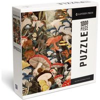 Woodland Mushrooms - 1000 Piece Puzzle von Lantern Press, Incorporated, Publishers