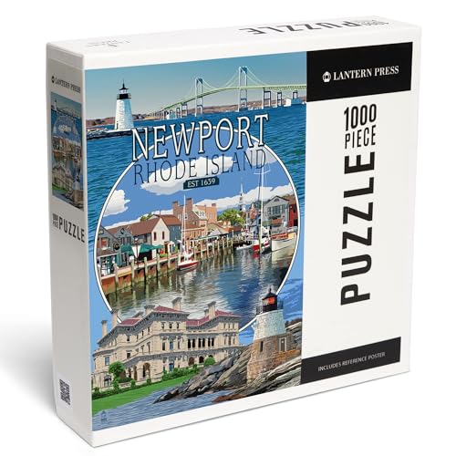 Lantern Press 1000 Teile Puzzle, Newport, Rhode Island, Montageszenen Lantern Press 1000 Teile Puzzle, Newport, Rhode Island, Montageszenen von Lantern Press
