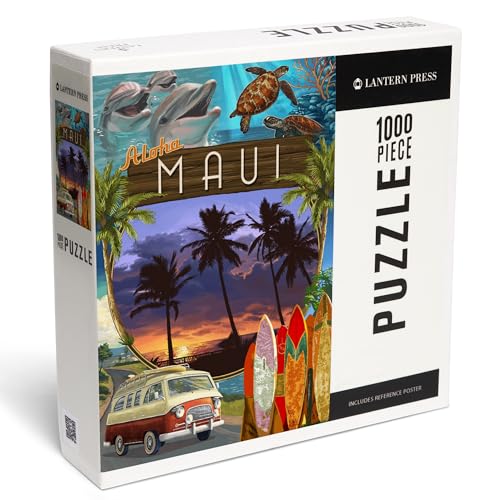 Lantern Press 1000 Teile Puzzle Maui Hawaii Montage mit Wohnmobil Lantern Press 1000 Teile Puzzle Maui Hawaii Montage mit Wohnmobil von Lantern Press