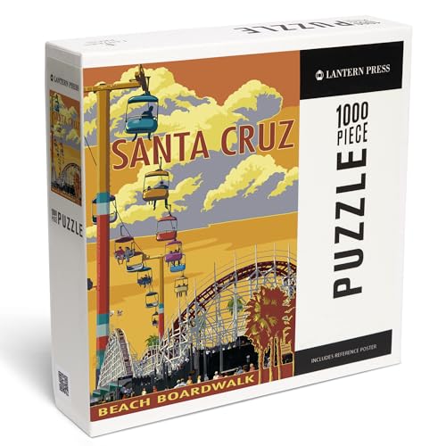 Lantern Press 1000 Teile Puzzle Santa Cruz California Beach Boardwalk von Lantern Press