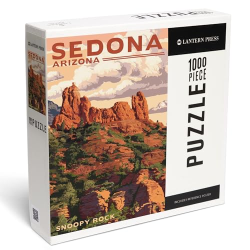 Lantern Press Puzzle mit 1000 Teilen, Sedona, Arizona, Snoopy Rock von Lantern Press