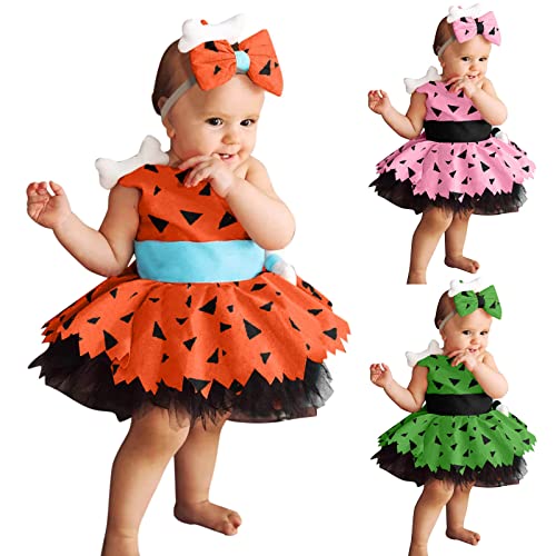Lanunlly Halloween-Kostüm für Babys, Mädchen, Kieselsteinfassung, mit Haarband, Kostüme, Halloween, Babys, Kleinkinder, Kleidung für Karneval, Party, Geburtstag, Orange, Grün, Rosa Lanunlly Halloween-Kostüm für Babys, Mädchen, Kieselsteinfassung, mit Haarband, Kostüme, Halloween, Babys, Kleinkinder, Kleidung für Karneval, Party, Geburtstag, Orange, Grün, Rosa von Lanunlly