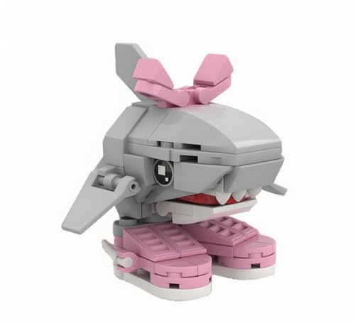 LaoZan Tung Tung Tung Sahur Building Blocks, Italian Brainrot Tiere 3D Sammlung, Tralalero Tralala Bausatz als Geschenkidee von LaoZan