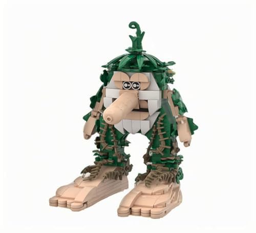 LaoZan Tung Tung Tung Sahur Building Blocks, Italian Brainrot Tiere 3D Sammlung, Tralalero Tralala Bausatz als Geschenkidee von LaoZan