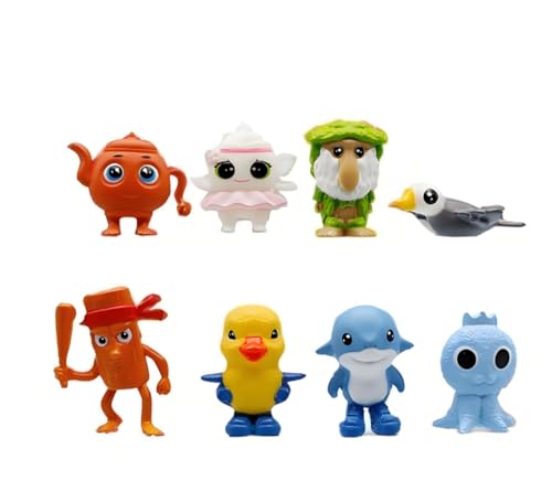 LaoZan Tung Tung Tung Tung Sahur Figur Set - Italian Brainrot Figuren, Tralalero Tralala Sammel-Deko für Fans & Erwachsene von LaoZan