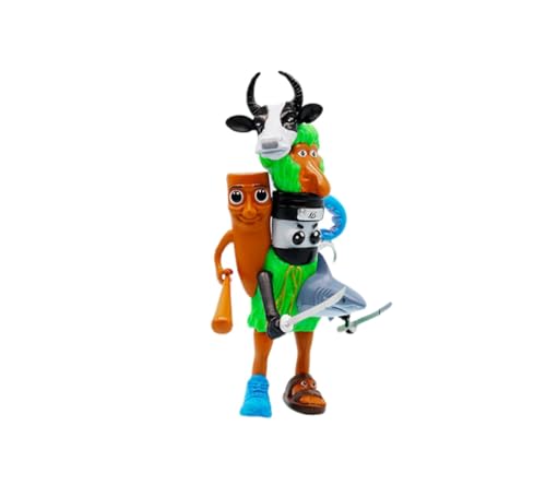 LaoZan Tung Tung Tung Tung Sahur Figur Set - Italian Brainrot Figuren, Tralalero Tralala Sammel-Deko für Fans & Erwachsene von LaoZan