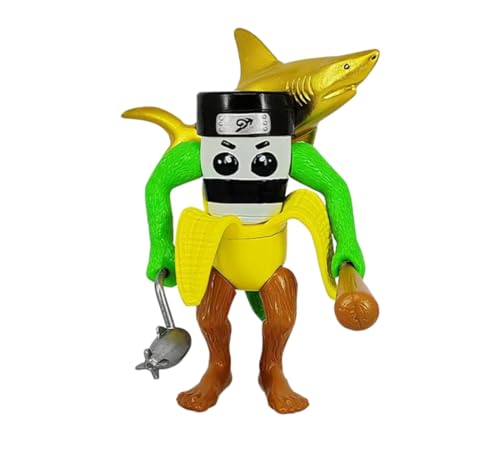 LaoZan Tung Tung Tung Tung Sahur Figur Set - Italian Brainrot Figuren, Tralalero Tralala Sammel-Deko für Fans & Erwachsene von LaoZan