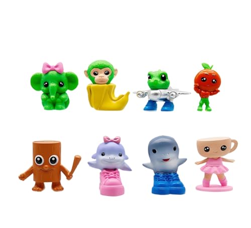 LaoZan Tung Tung Tung Tung Sahur Figur Set - Italian Brainrot Figuren, Tralalero Tralala Sammel-Deko für Fans & Erwachsene von LaoZan