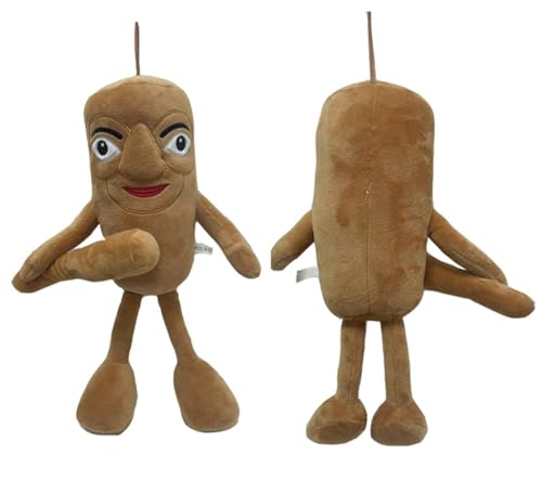 LaoZan TungTungTungSahur Italien Brainrot Kuscheltier Holzmann Hai Plüschtier Mystisches Monster Spielzeug Kuscheliges Soft Plush für Kinder von LaoZan