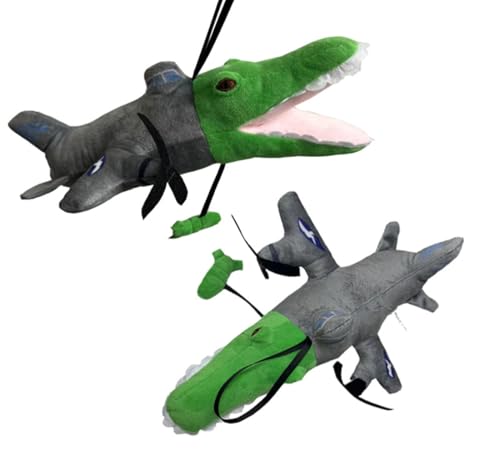 LaoZan TungTungTungSahur Italien Brainrot Kuscheltier Holzmann Hai Plüschtier Mystisches Monster Spielzeug Kuscheliges Soft Plush für Kinder von LaoZan