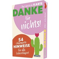 Danke für nichts! Sag's durch die Karte von Lappan Verlag GmbH