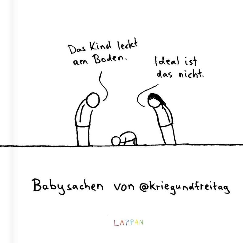 Babysachen von @kriegundfreitag von Lappan Verlag