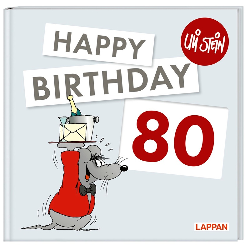 Happy Birthday zum 80. Geburtstag von Lappan Verlag