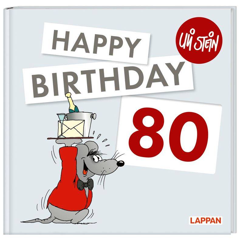 Happy Birthday zum 80. Geburtstag von Lappan Verlag