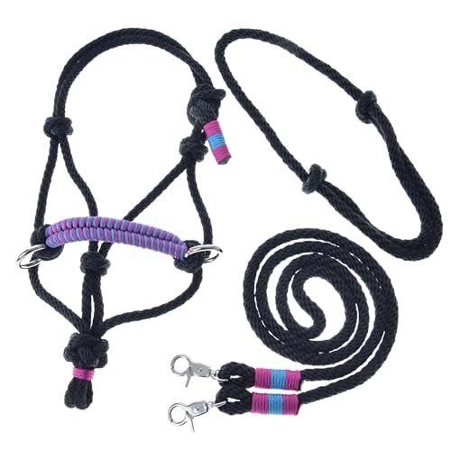 LarDen Hobby Horse Zubehör SeilSet - Halfter mit Zügel & Halsring für Größe M Steckenpferd - Prinzessin, Stockpferd Set, Hobby Horsing Pferd, Spielzeug Kinder, Spielpferd, Hobbyhorse LarDen Hobby Horse Zubehör SeilSet - Halfter mit Zügel & Halsring für Größe M Steckenpferd - Prinzessin, Stockpferd Set, Hobby Horsing Pferd, Spielzeug Kinder, Spielpferd, Hobbyhorse von LarDen