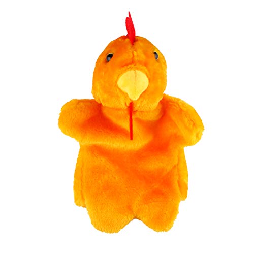 Larcele Niedlichen Plüsch Handpuppe weichen Stofftier Spielzeug (SO-13 Huhn) von Larcele