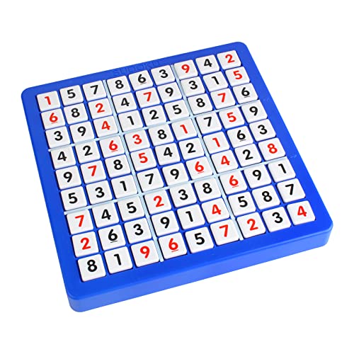 Larcele Plastik Sudoku-Spiel Set mit Schublade brettspiel Für Erwachsene und Kinder 81 Gitter Mit Anleitung SD-09 von Larcele