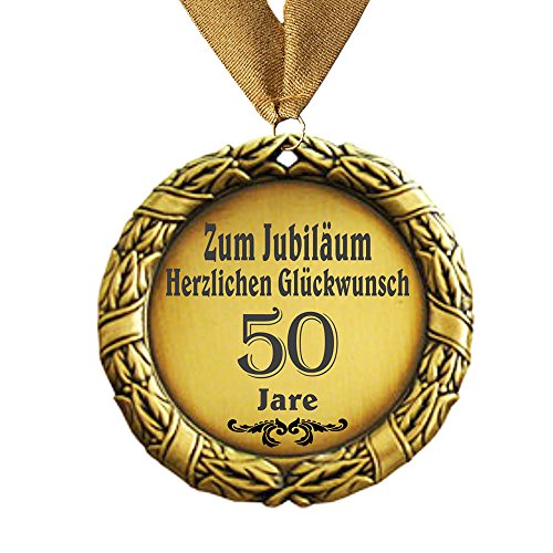 Larius Medaille Orden zum Jubiläum 50 Jahre Auszeichnung Ehrenorden zum Geburtstag Geschenk Jubilar Persönlichen Orden zum Geburtstag von Larius