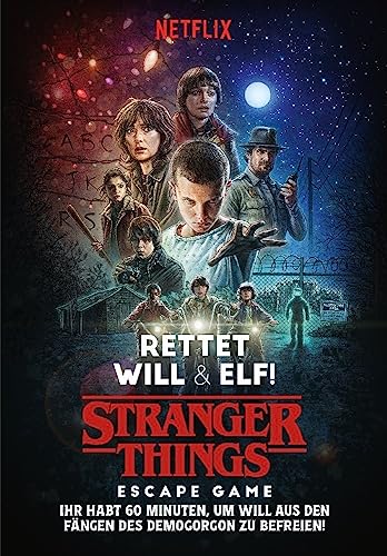 Larousse | Stranger Things: Rettet Will und Elf! | Familienspiel | Rätselspiel |2-8 Spieler | Ab 14+ Jahren | 60 Minuten | Deutsch von Asmodee