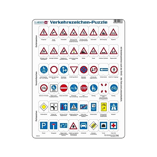 Puzzle - Verkehrszeichen Deutschland von Larsen