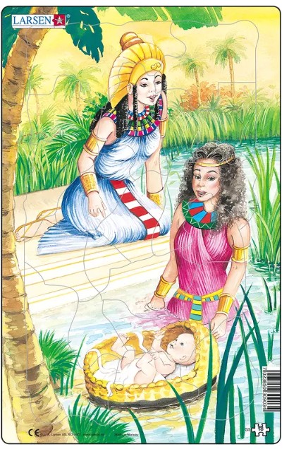 Larsen Rahmenpuzzle - Jonas & Moses 2 18 Teile Puzzle Larsen-G6 Larsen Rahmenpuzzle - Jonas & Moses 2 18 Teile Puzzle Larsen-G6 von Larsen