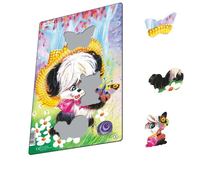 Larsen Rahmenpuzzle - Süße Tiere 14 Teile Puzzle Larsen-CU2-1 Larsen Rahmenpuzzle - Süße Tiere 14 Teile Puzzle Larsen-CU2-1 von Larsen