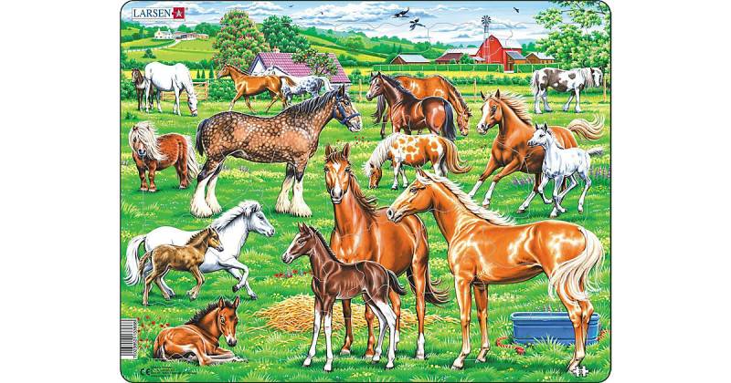 Puzzle - Wunderschöne Pferde (diverse Rassen) von Larsen