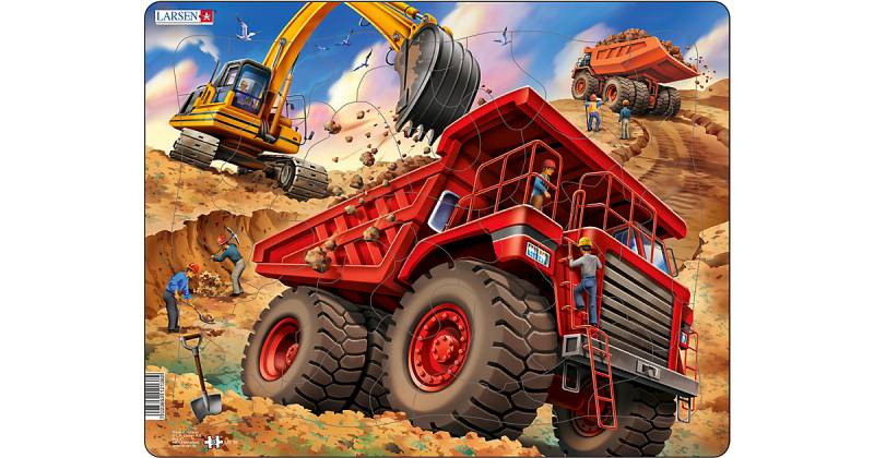 Rahmen-Puzzle, 33 Teile, 36x28 cm, Baustelle von Larsen
