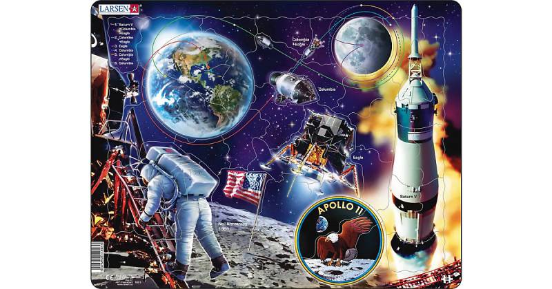 Rahmen-Puzzle, 50 Teile, 36x28 cm, Apollo 11 von Larsen