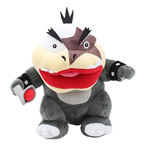 Laruokivi Cartoon Koopaling Morton Plüsch Spielzeug Baby Bowser Jr Koopa Weiche Gefüllte Tier Puppe 9'' Figur von Laruokivi