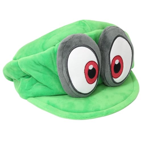 Laruokivi Odyssey Cappy Hat 3D Erhöhte Augen Plüsch Cosplay Grün Luigi Cap Geschenk Laruokivi Odyssey Cappy Hat 3D Erhöhte Augen Plüsch Cosplay Grün Luigi Cap Geschenk von Laruokivi