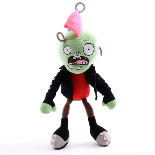 Laruokivi Punk Zombie Plüschtiere Spiel 1 2 Plüschtiere Gefüllte Weiche Puppe Kinder Geschenk von Laruokivi