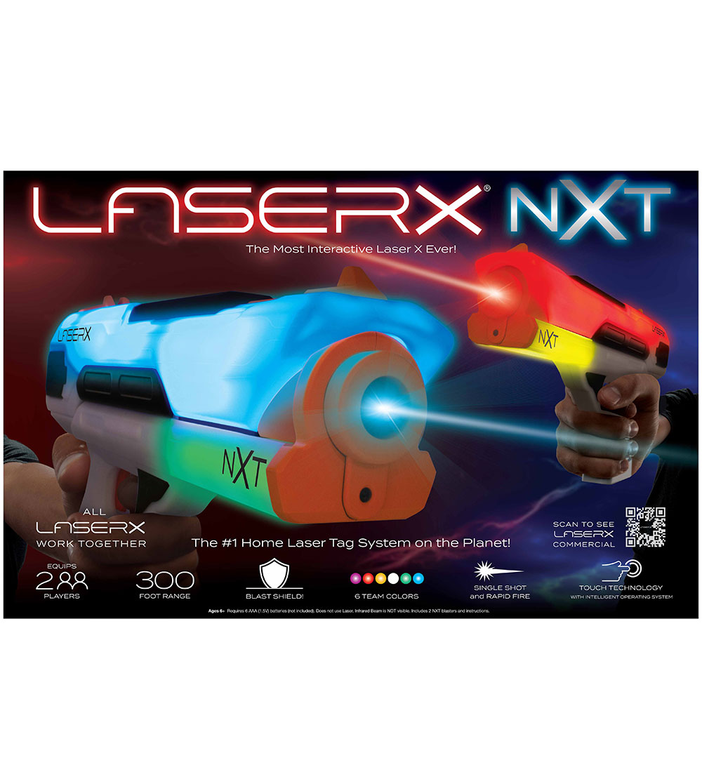 Laser X Spielzeug m. Sound/Licht - NXT Double - Laser X - One Size - Spielzeug von Laser X