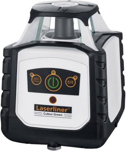 Laserliner Cubus Green 110 Rotationslaser inkl. Laserempfänger, selbstnivellierend Reichweite (max. von Laserliner