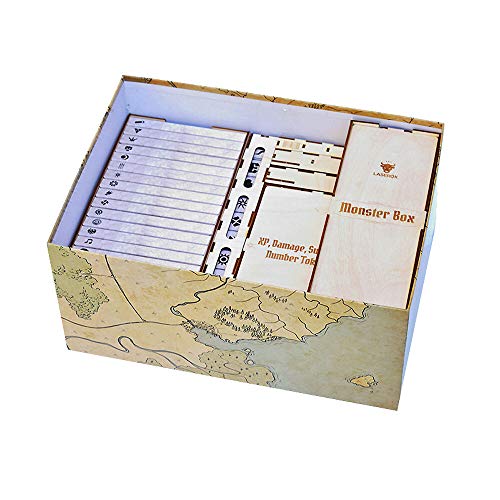 LaserOx Sortiereinsatz Gloombox / Insert für Gloomhaven Box LaserOx Sortiereinsatz Gloombox / Insert für Gloomhaven Box von Laserox