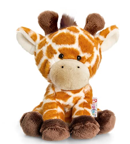 Lashuma Plüschtier Giraffe George, Braunes Kuscheltier Pippins 14 cm von Lashuma