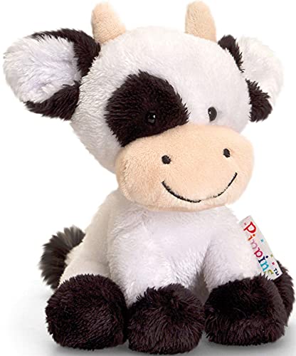 Lashuma Plüschtier Kuh Daisy, Schwarz - Weißes Kälbchen, Kuscheltier Pippins 14 cm Lashuma Plüschtier Kuh Daisy, Schwarz - Weißes Kälbchen, Kuscheltier Pippins 14 cm von Lashuma