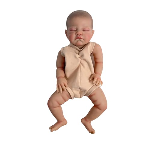 Laspi 20'' Simulation Reborns DIY Modell Kits Mit Zerlegten Arm Bein Kopf Unvollendete Reborns Kleinkind Eltern Spiel Spielzeug Reborns Teile von Laspi