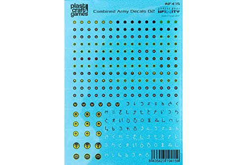 Last level - PCG: Infinity Decals-Combined Army 02 Aufkleber, mehrfarbig (ZPCGINF415) von Last level