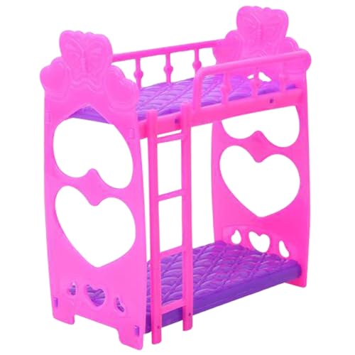 1pc Doll House Möbel Doppelbettrahmen Plastik Kunststoff Schlafzimmer Möbel Set für Kelly Dolls Dollhouse und lila 3, 5 -Zoll -Haus 1pc Doll House Möbel Doppelbettrahmen Plastik Kunststoff Schlafzimmer Möbel Set für Kelly Dolls Dollhouse und lila 3, 5 -Zoll -Haus von Latebebebe