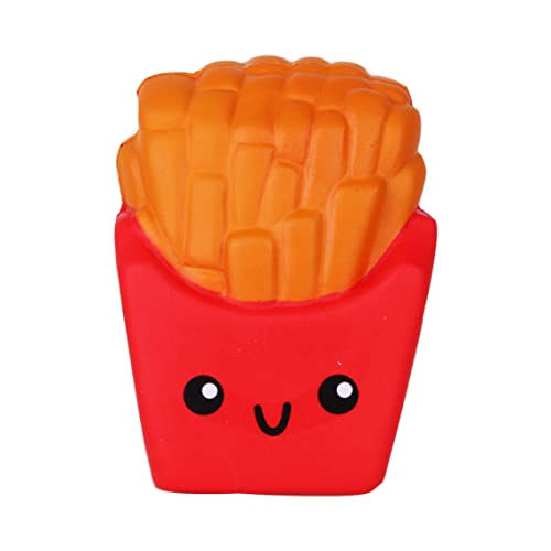 Latebebebe 1 Pack langsam aufsteigender Spielzeug Jumbo Spielzeug Weicher Stressabbau Cartoon Chips Form für Kinder und Erwachsene langsamer Abpraller von Latebebebe
