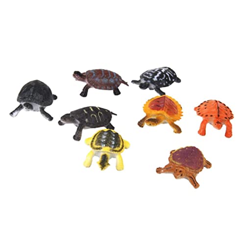 Latebebebe 8pcs Verschiedene plastische Schildkröte Multi -Verwendung Turtle Miniatur -Figuren Modell Schildkrötespielzeug für Kinderschildkröten -Miniaturfiguren Latebebebe 8pcs Verschiedene plastische Schildkröte Multi -Verwendung Turtle Miniatur -Figuren Modell Schildkrötespielzeug für Kinderschildkröten -Miniaturfiguren von Latebebebe