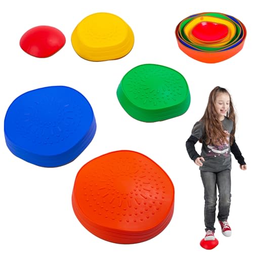 Latebebebe Trittsteine für Kinder 1 Set Nicht-Rutsch-Trittsteine ausbalancieren Sie farbenfrohe interaktive Entwicklungs-Vorschul-Spielzeug-sensorische Spielzeuge für 3+ für Kinder Latebebebe Trittsteine für Kinder 1 Set Nicht-Rutsch-Trittsteine ausbalancieren Sie farbenfrohe interaktive Entwicklungs-Vorschul-Spielzeug-sensorische Spielzeuge für 3+ für Kinder von Latebebebe