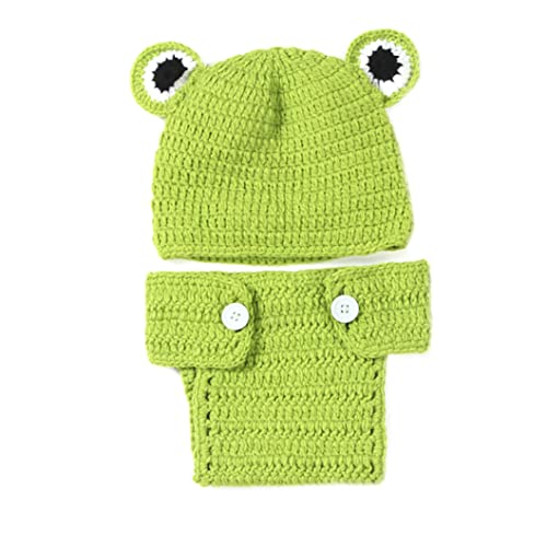 Neugeborene Babyfotografie Requisiten Kostüm Netter grüner Froschfoto Requisiten Outfits Häkelgestrickte Kostüm mit Hatbaby Fotografie Neugeborene Babyfotografie Requisiten Kostüm Netter grüner Froschfoto Requisiten Outfits Häkelgestrickte Kostüm mit Hatbaby Fotografie von Latebebebe