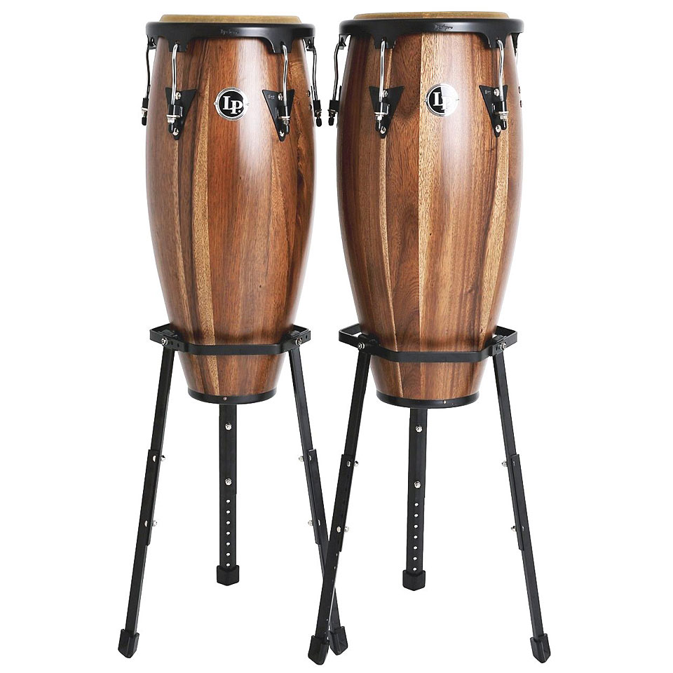 Latin Percussion Aspire LPA646B-SW Wooden Conga Set 10" + 11" Siam von Latin Percussion